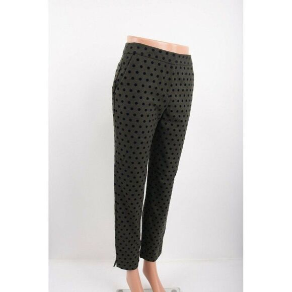 Boden Green and Blue Cropped Ankle Pants - Picture 4 of 9